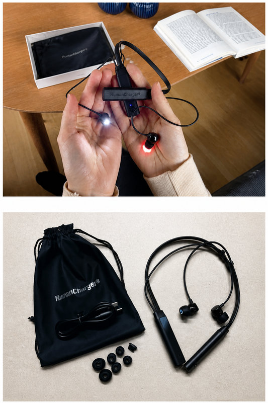 HumanCharger Bright Light Headset for Performance & Recovery